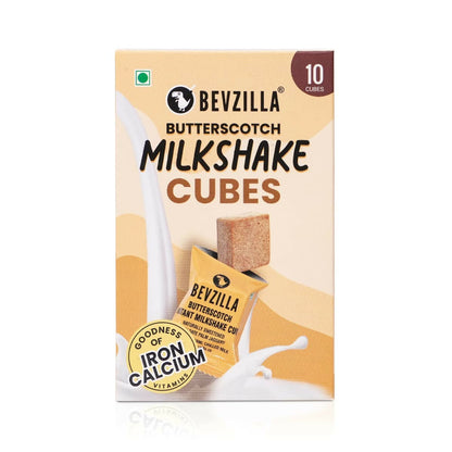 Bevzilla Butterscotch Instant Milkshake Cubes with Organic Date Palm Jaggery