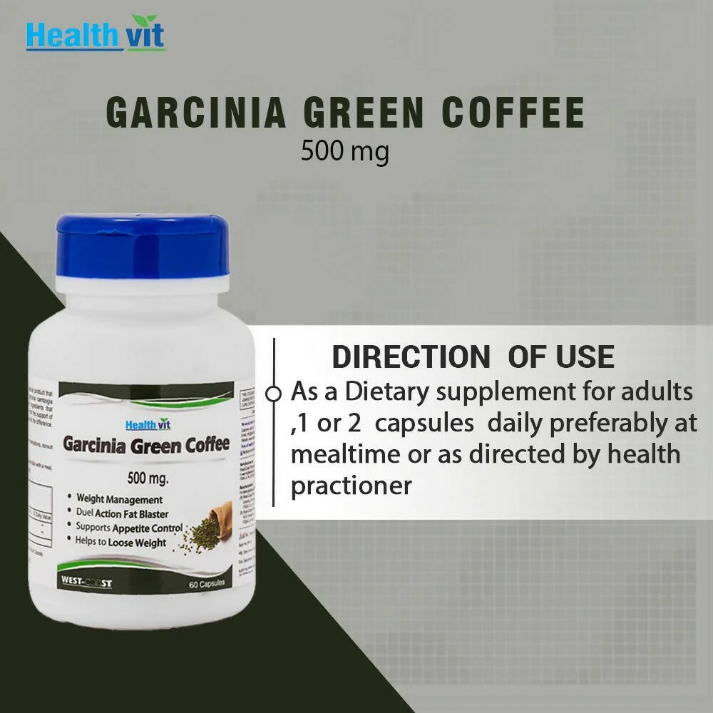 Healthvit Garcinia Green Coffee Capsules