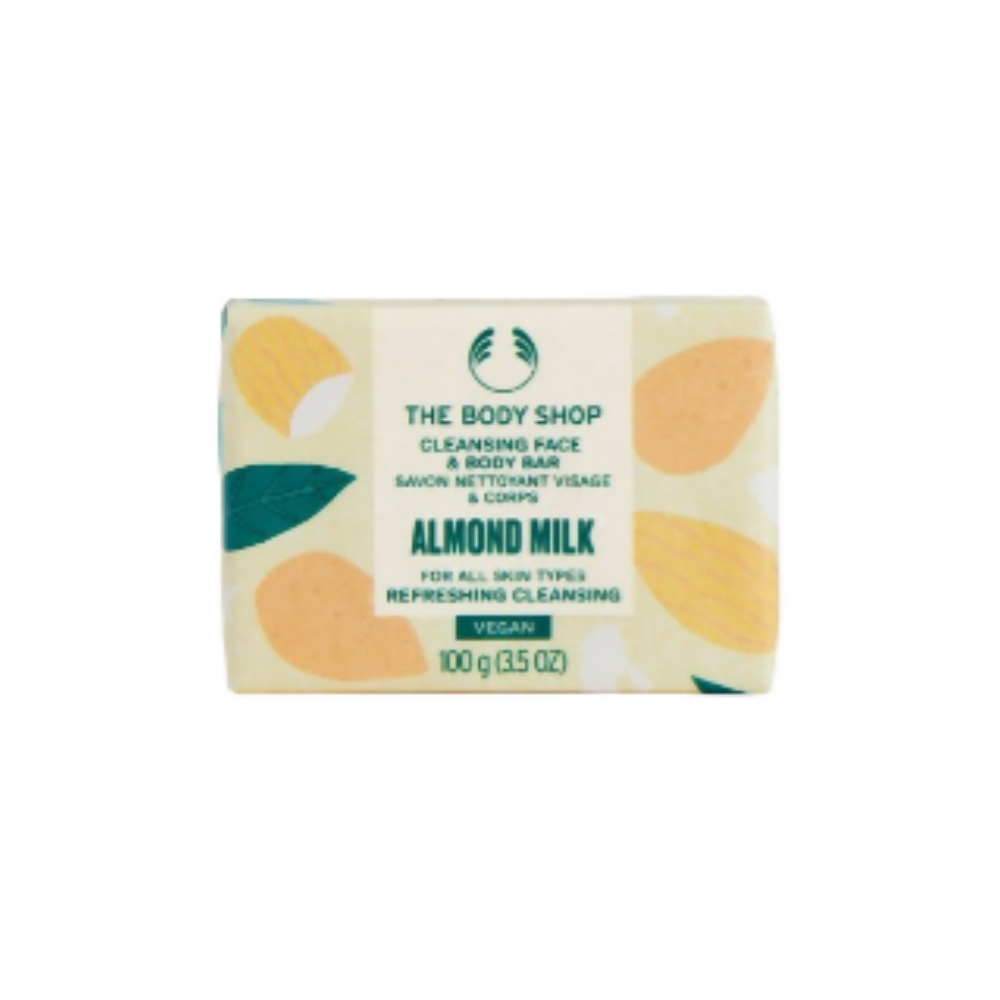 The Body Shop Almond Milk Cleansing Face & Body Bar TrueCure