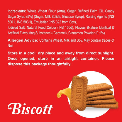 Unibic Biscott in Caramel And Cinnamon Flavour