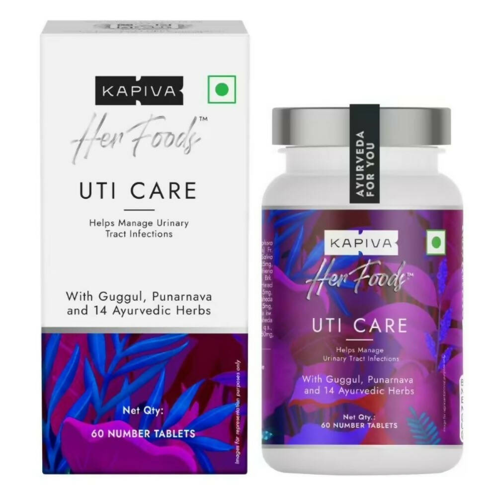 Kapiva Ayurveda Her Foods UTI Care Tablets 