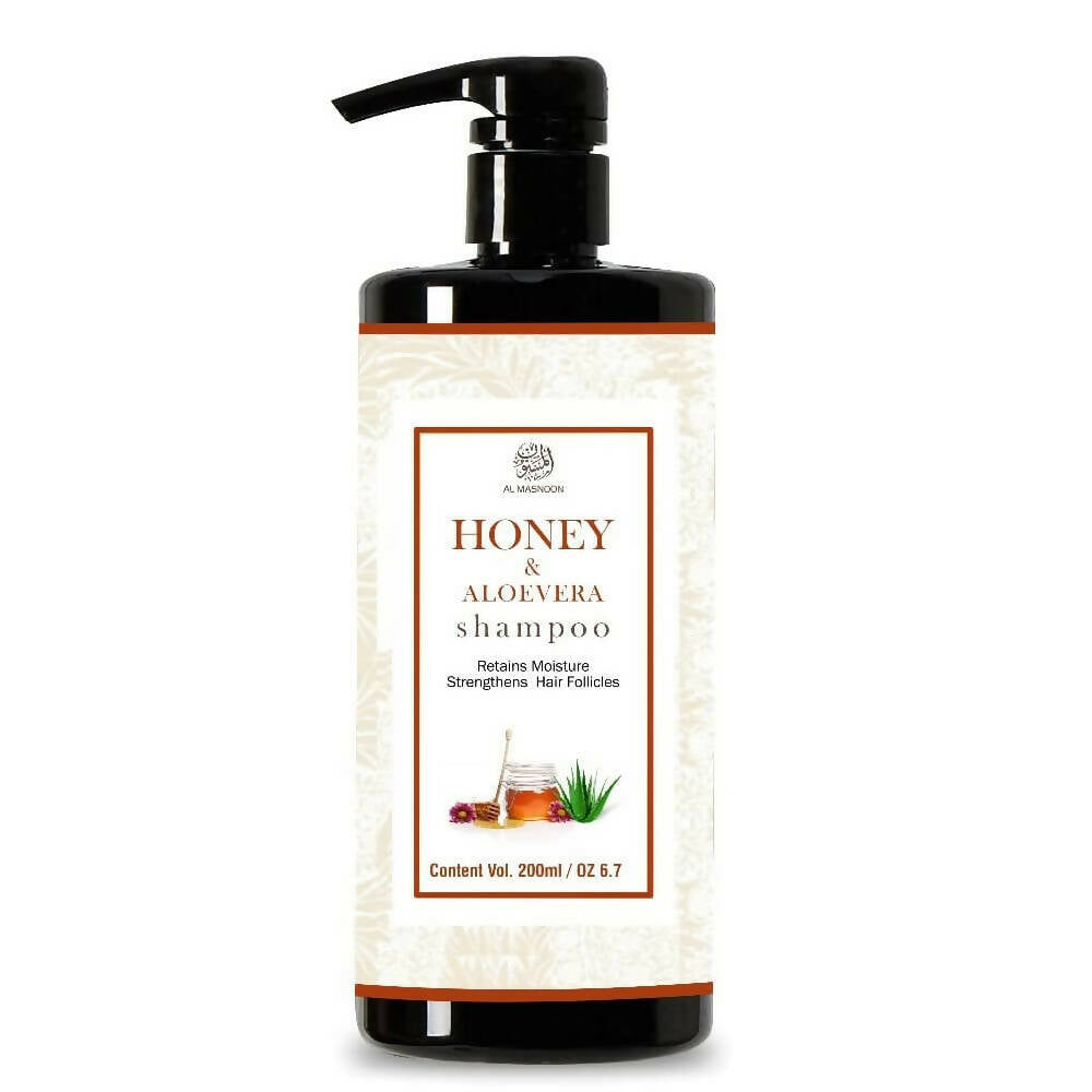 Al Masnoon Honey & Aloevera Shampoo 