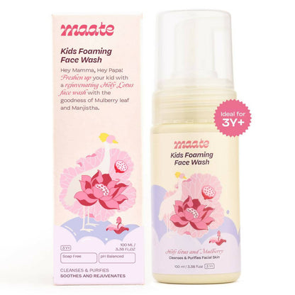 Maate Natural Kids Foaming Face Wash