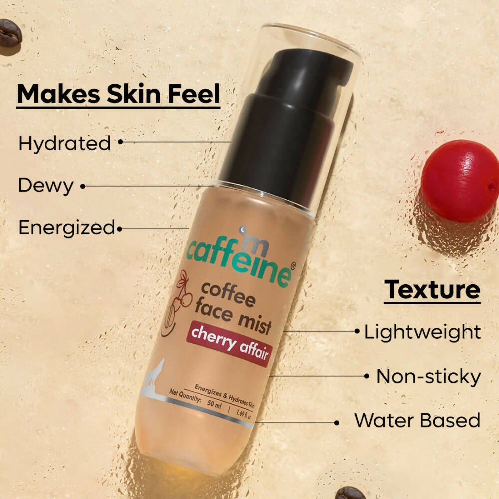 mCaffeine Cherry Affair Hydrating Coffee Face Mist