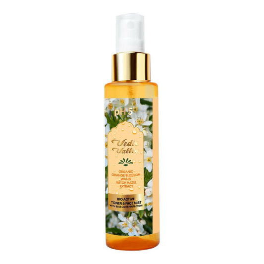 Vedic Valley Face Mist & Toner With Blue Light Filters Orange Blossom 