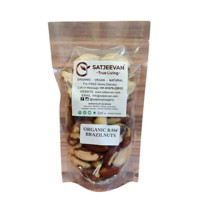 Satjeevan Organic Raw Brazilnuts