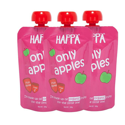 Happa Organic Food, Apple Puree, Australia, Canada 