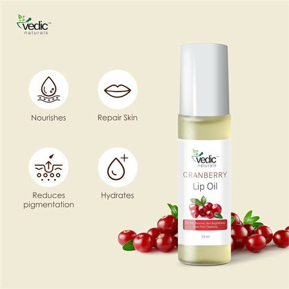 Vedic Naturals Cranberry Lip Oil