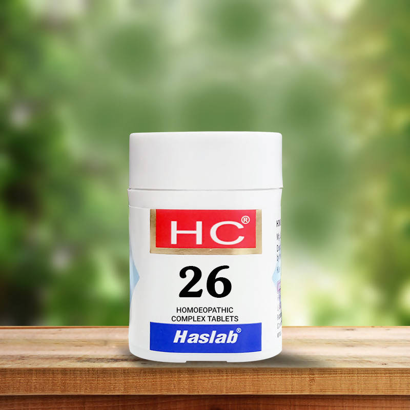 Haslab Homeopathy HC 26 China Complex Tablet