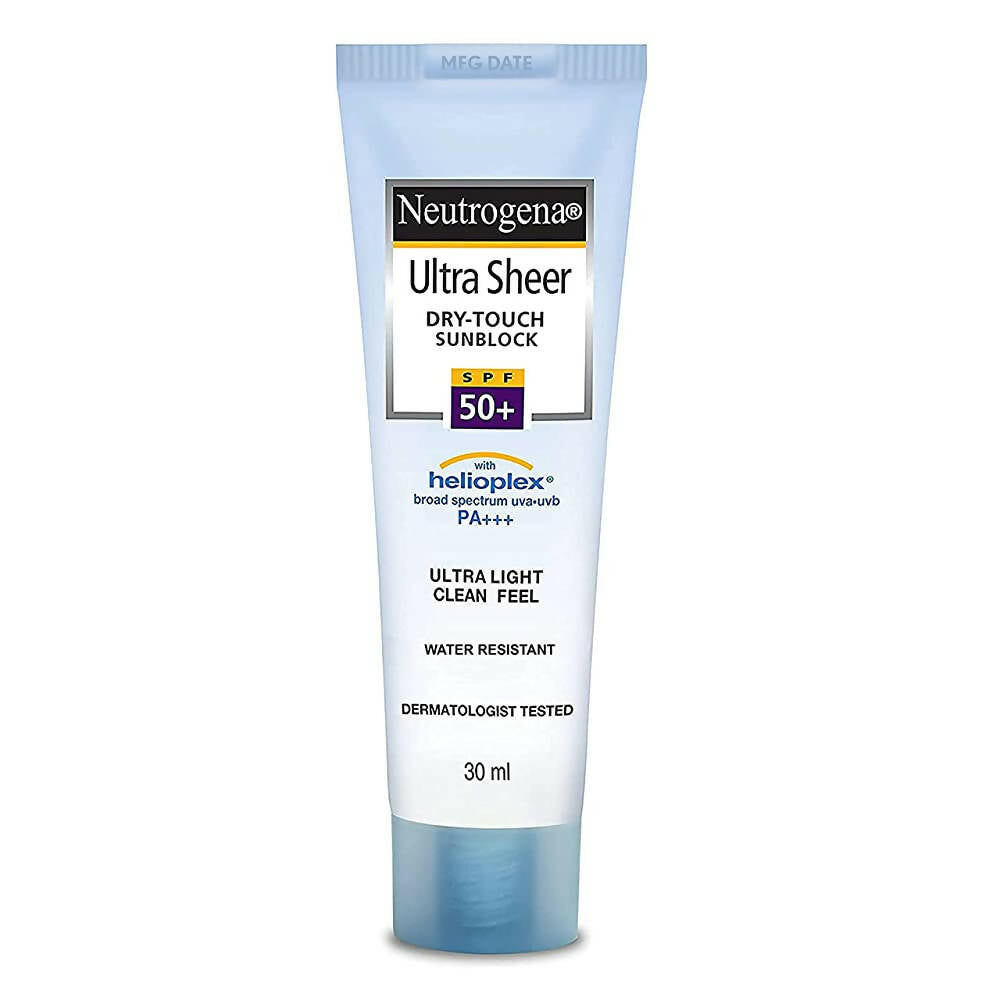 Neutrogena Ultra Sheer Sunscreen, SPF 50+ TrueCure