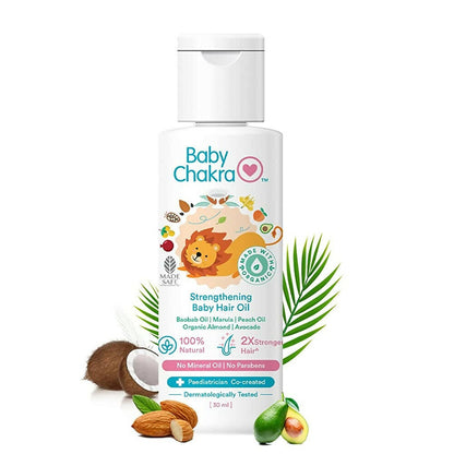 BabyChakra Strengthening Baby Hair Oil, Australia, Canada 