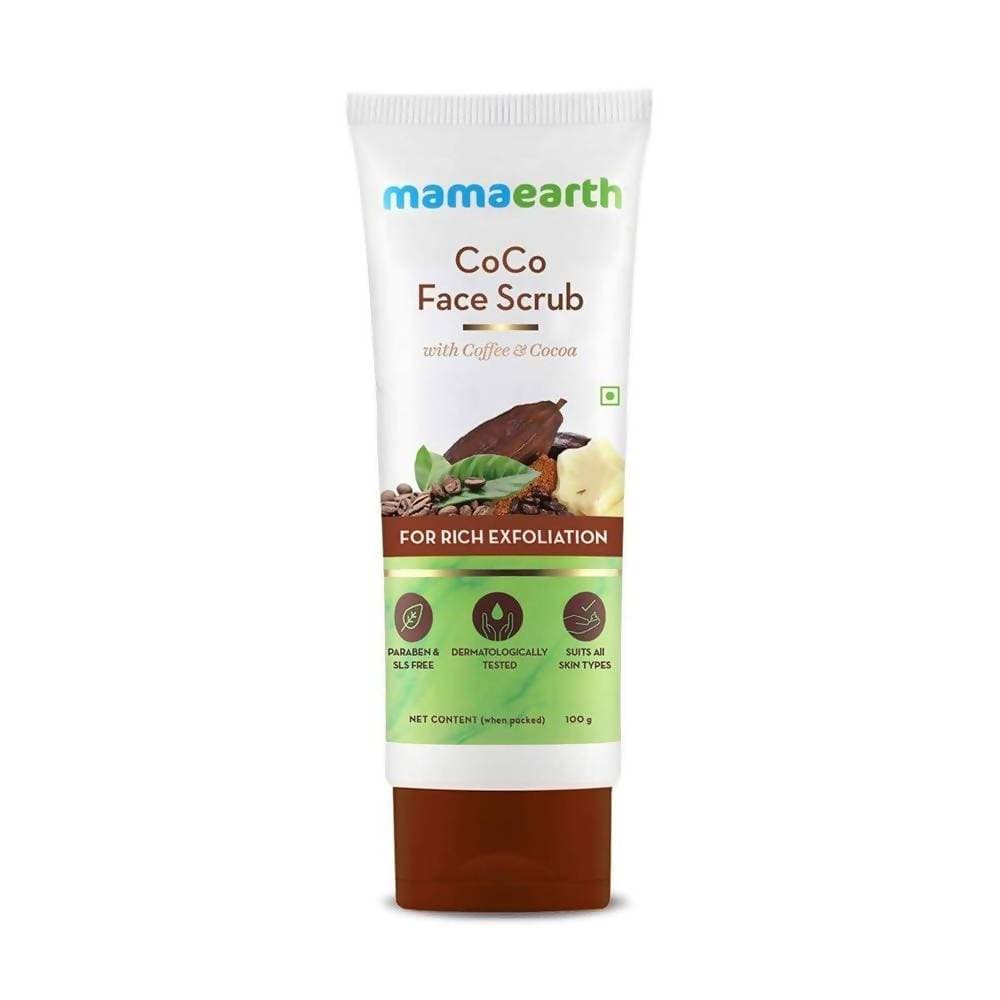 Mamaearth CoCo Body Cream Butter + Face Scrub + Face Wash Combo