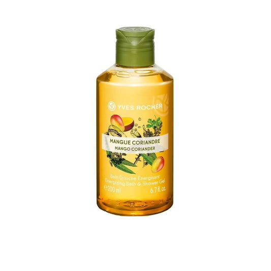 Yves Rocher Energizing Bath & Shower Gel Mango Coriander TrueCure