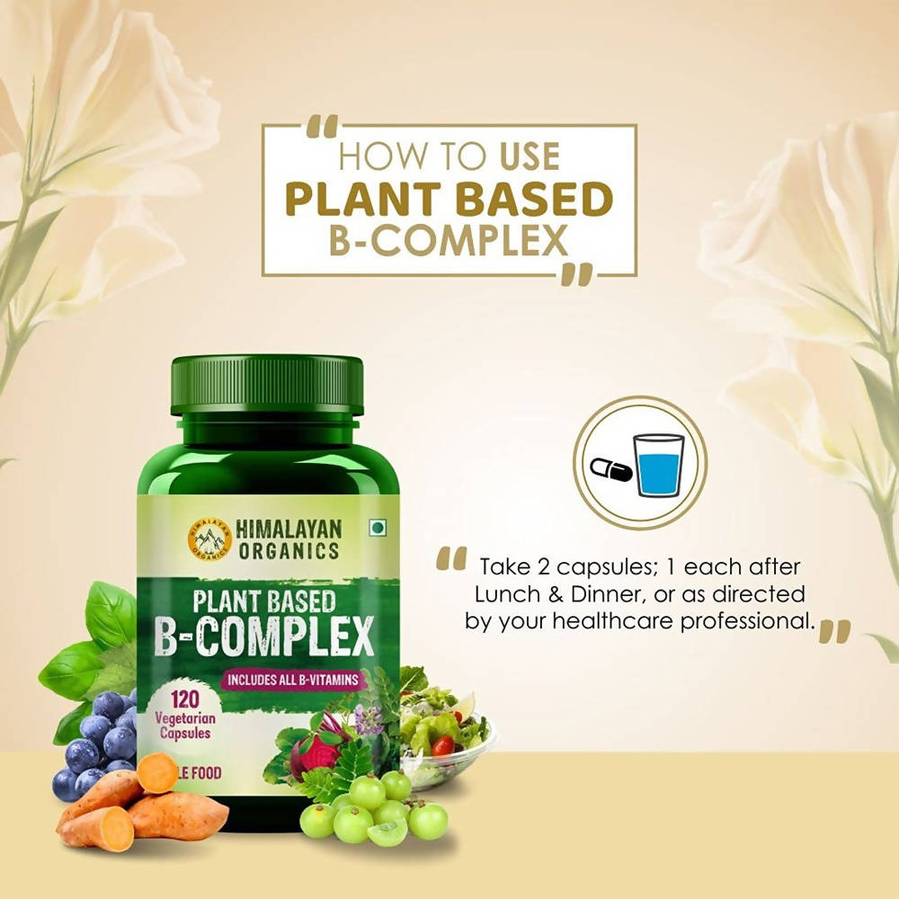 Himalayan Organics Plant Based B-Complex Capsules