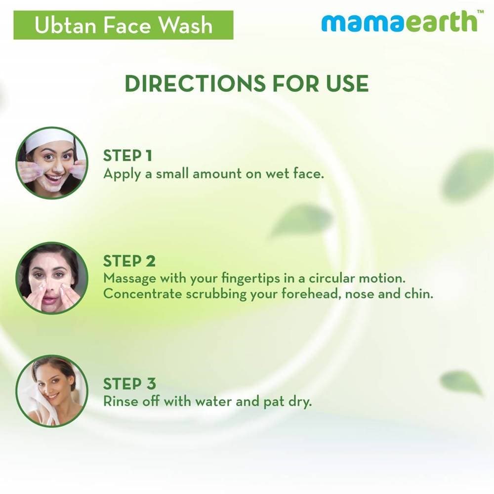 Mamaearth Ubtan Face Wash For Tan Removal