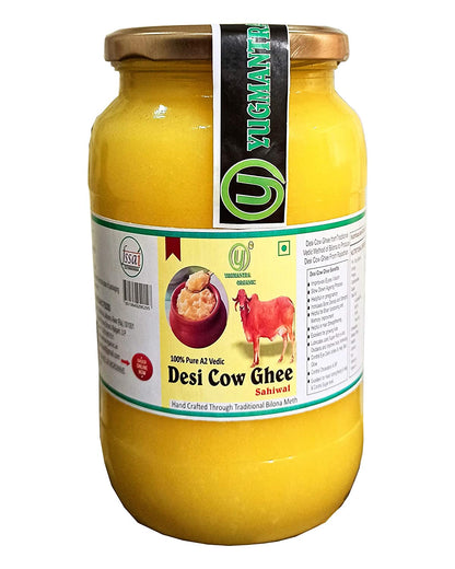 Yugmantra Organic Foods Pure A2 Natural Desi Cow Ghee Sahiwal