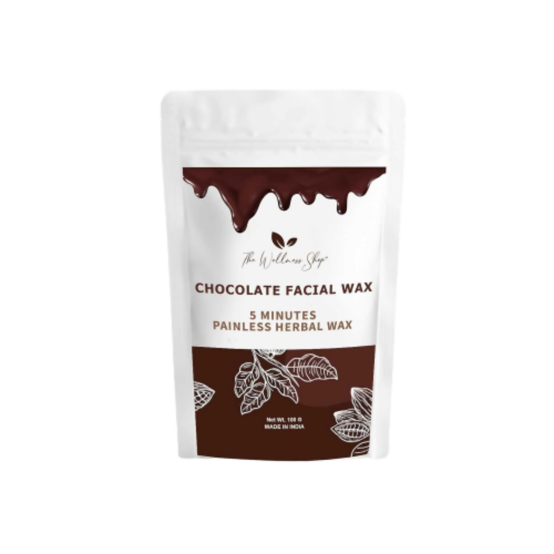 The Wellness Shop Chocolate Facial Wax Powder 