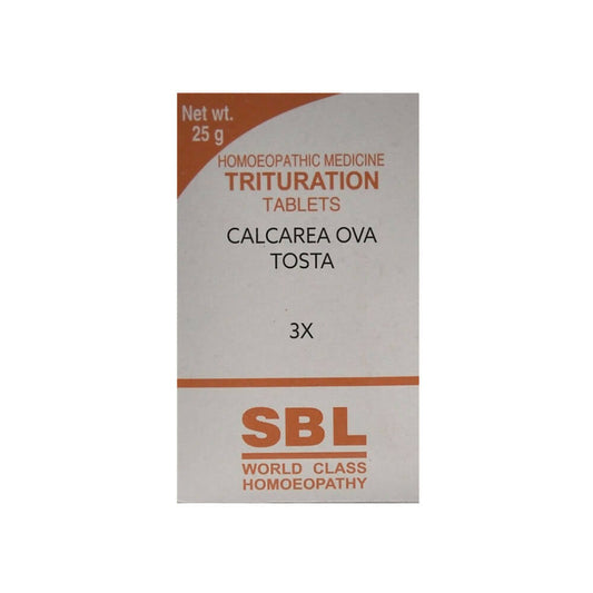 SBL Homeopathy Calcarea Ova Tosta Trituration Tablets TrueCure