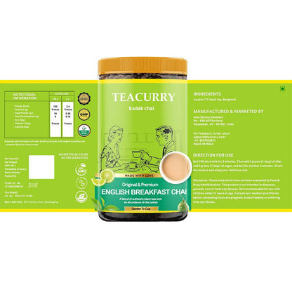 Teacurry English Breakfast Chai Powder