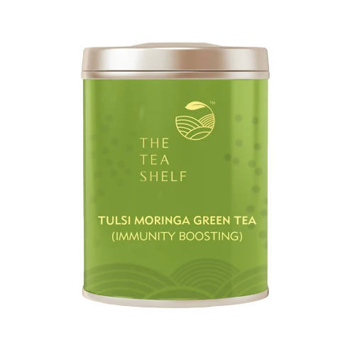 The Tea Shelf Tulsi Moringa Green Tea 