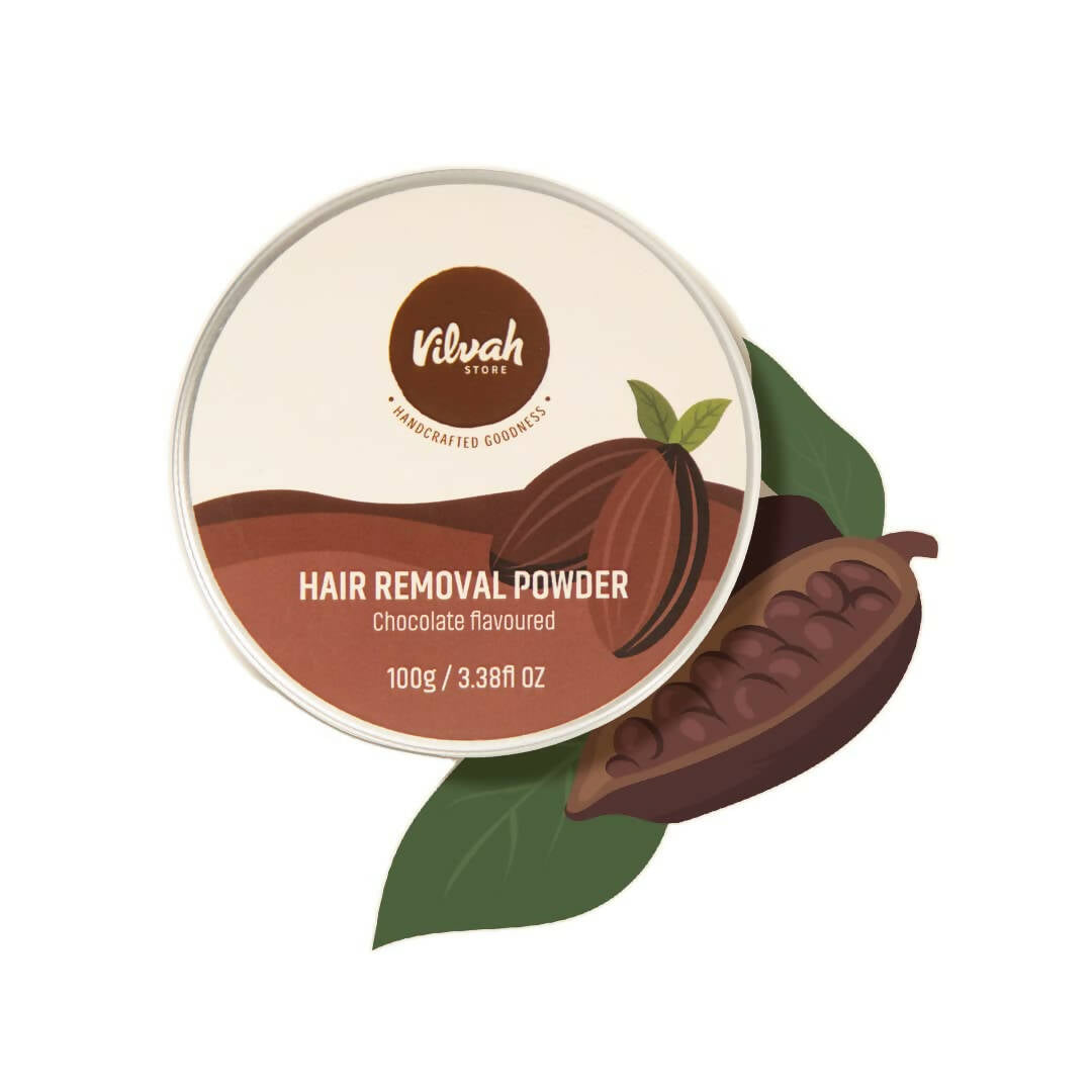 Vilvah Hair Removal Chocalate Flavor Powder TrueCure