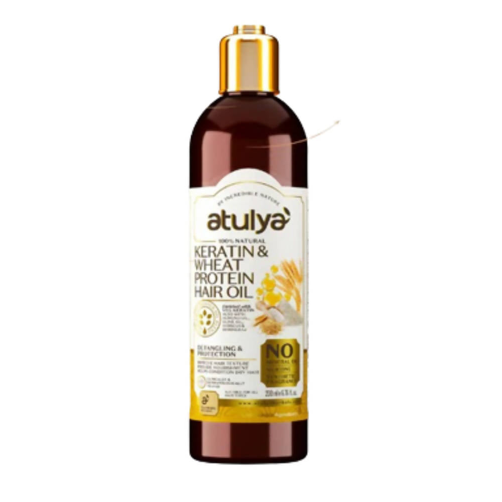 Atulya Natural Keratin & Wheat Protein Hair Oil  