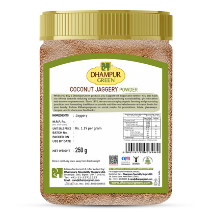 Dhampur Green Coconut Jaggery Powder