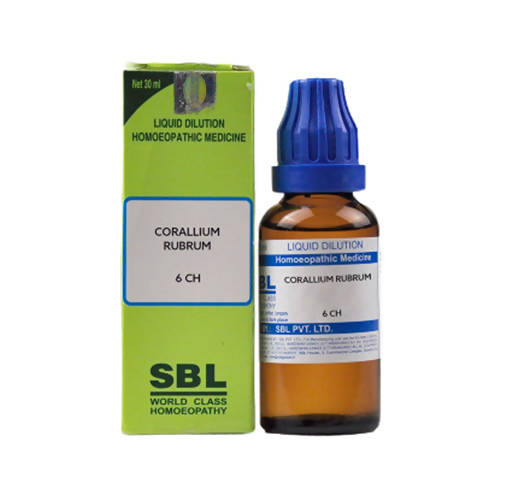 SBL Homeopathy Corallium Rubrum Dilution TrueCure