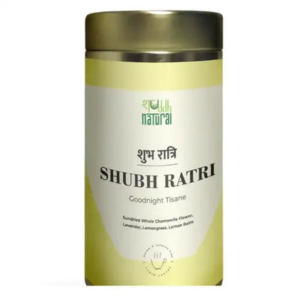 Shuddh Natural Goodnight Sleep Anxiety Relief Shubh Raatri Floral Tisane