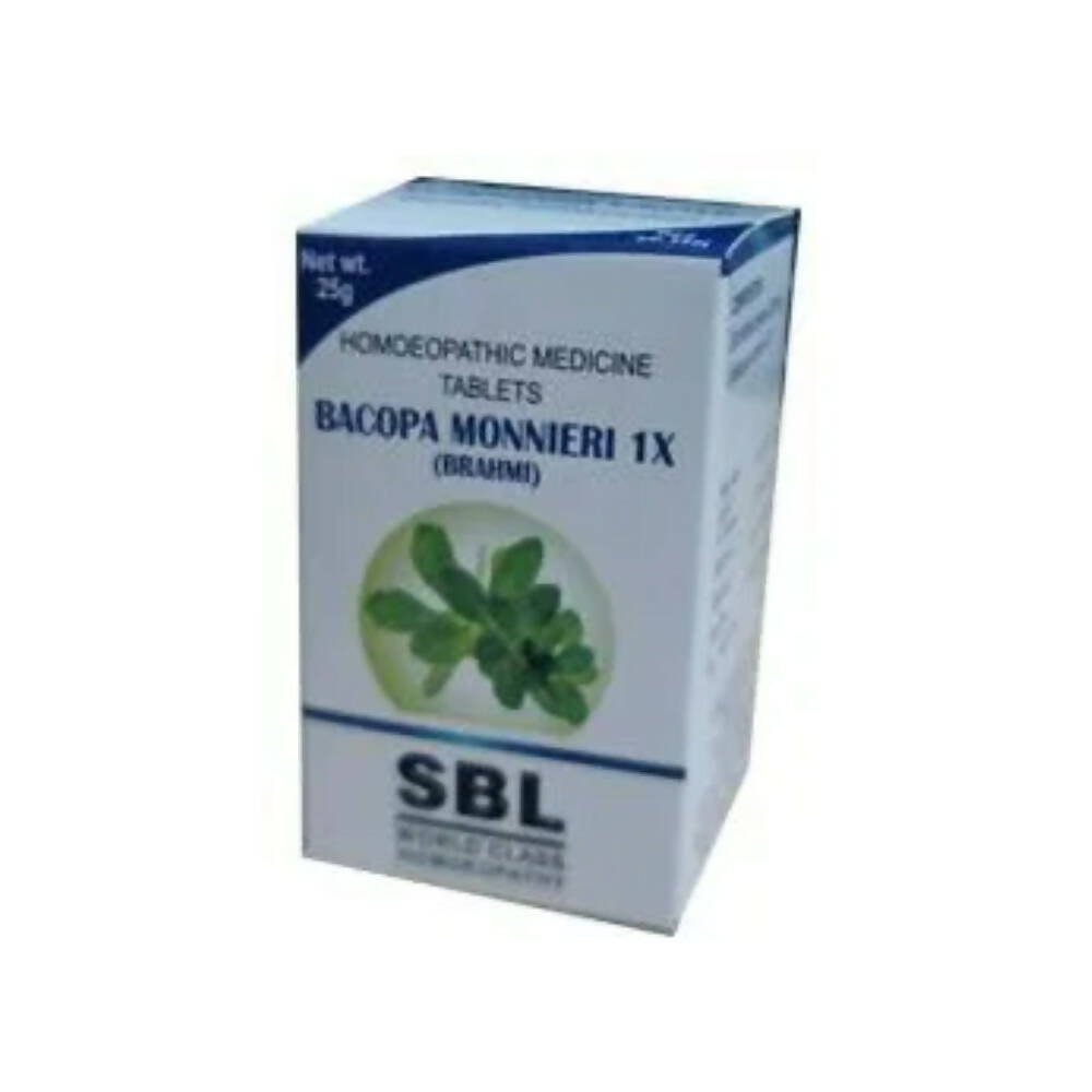 SBL Homeopathy Bacopa Monnieri Tablets TrueCure