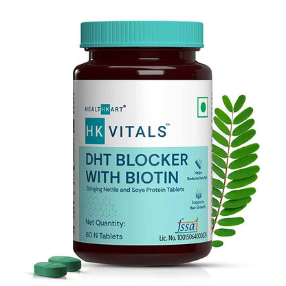 HK Vitals DHT Blocker With Biotin Tablets TrueCure