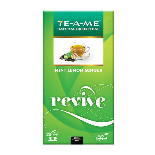 Teame Mint Lemon Ginger Revive Tea Bags TrueCure