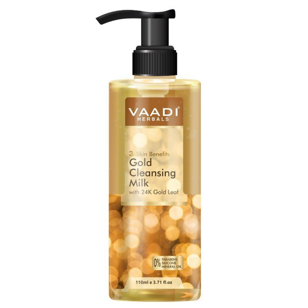 Vaadi Herbals Gold Cleansing Milk 