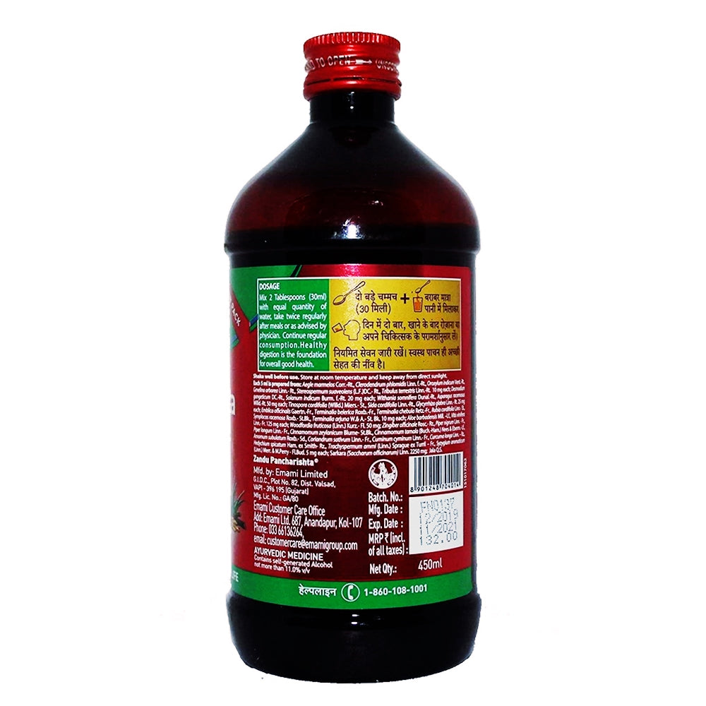 Zandu Pancharishta - 450 ML