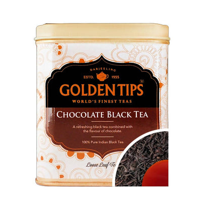 Golden Tips Chocolate Black Tea Tin Can TrueCure