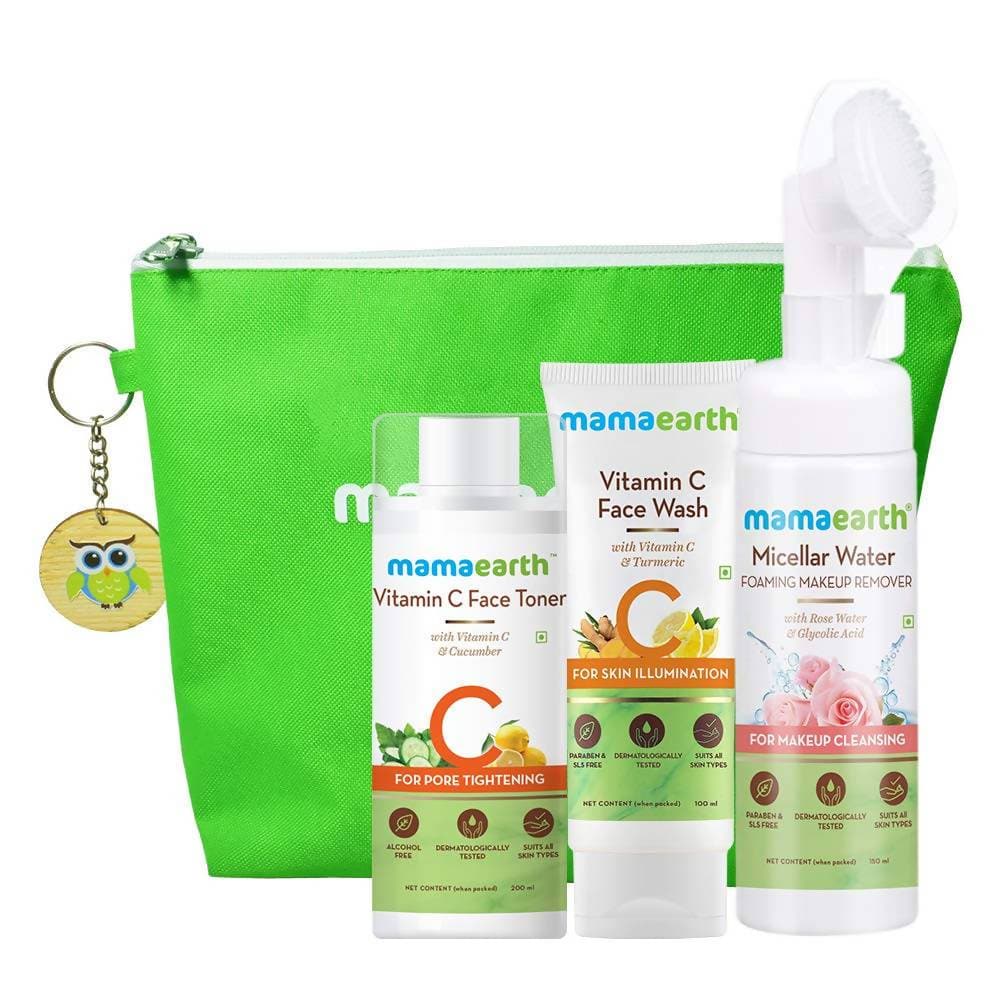 Mamaearth Natural Cleanse & Tone Kit