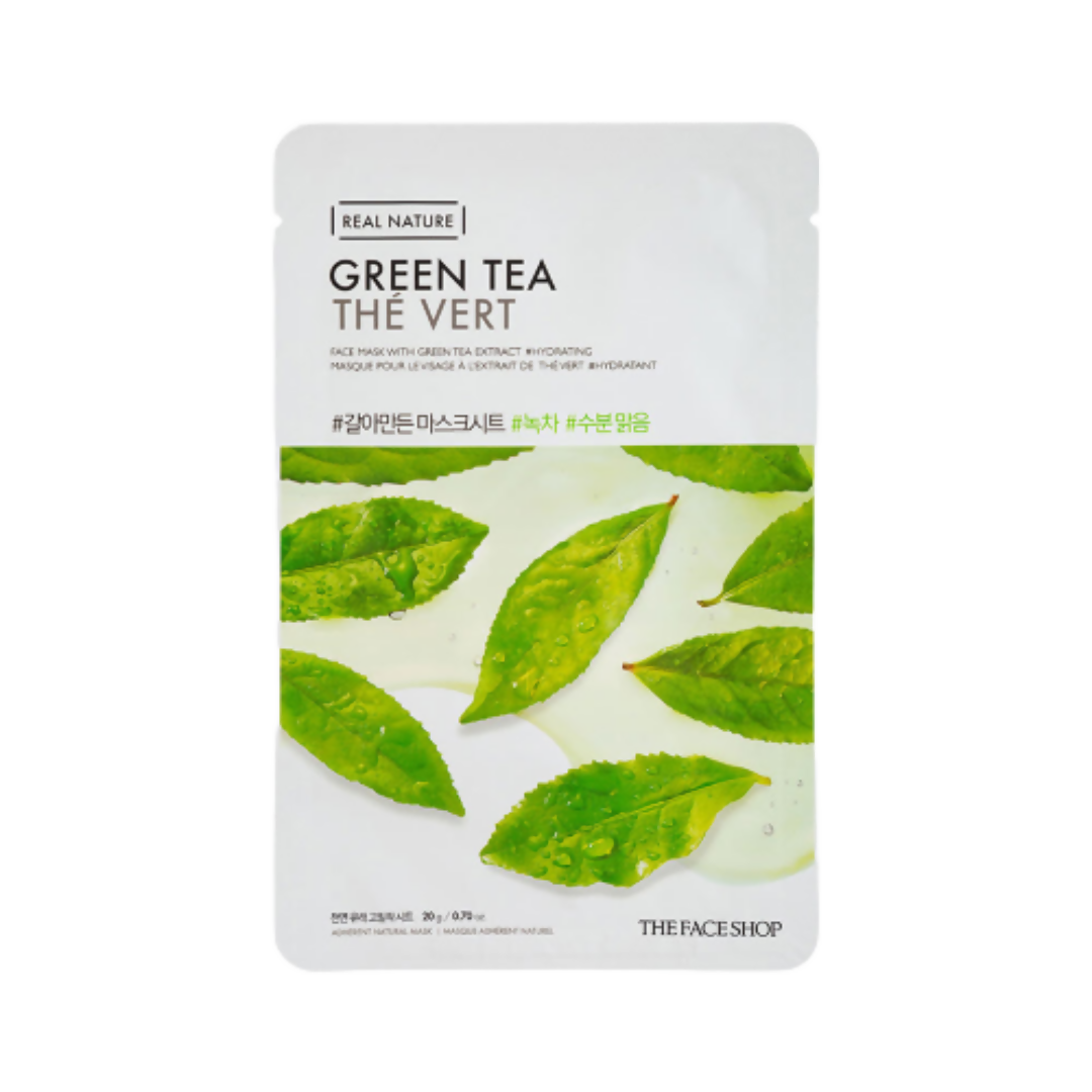 The Face Shop Real Nature Green Tea Face Mask -  USA 