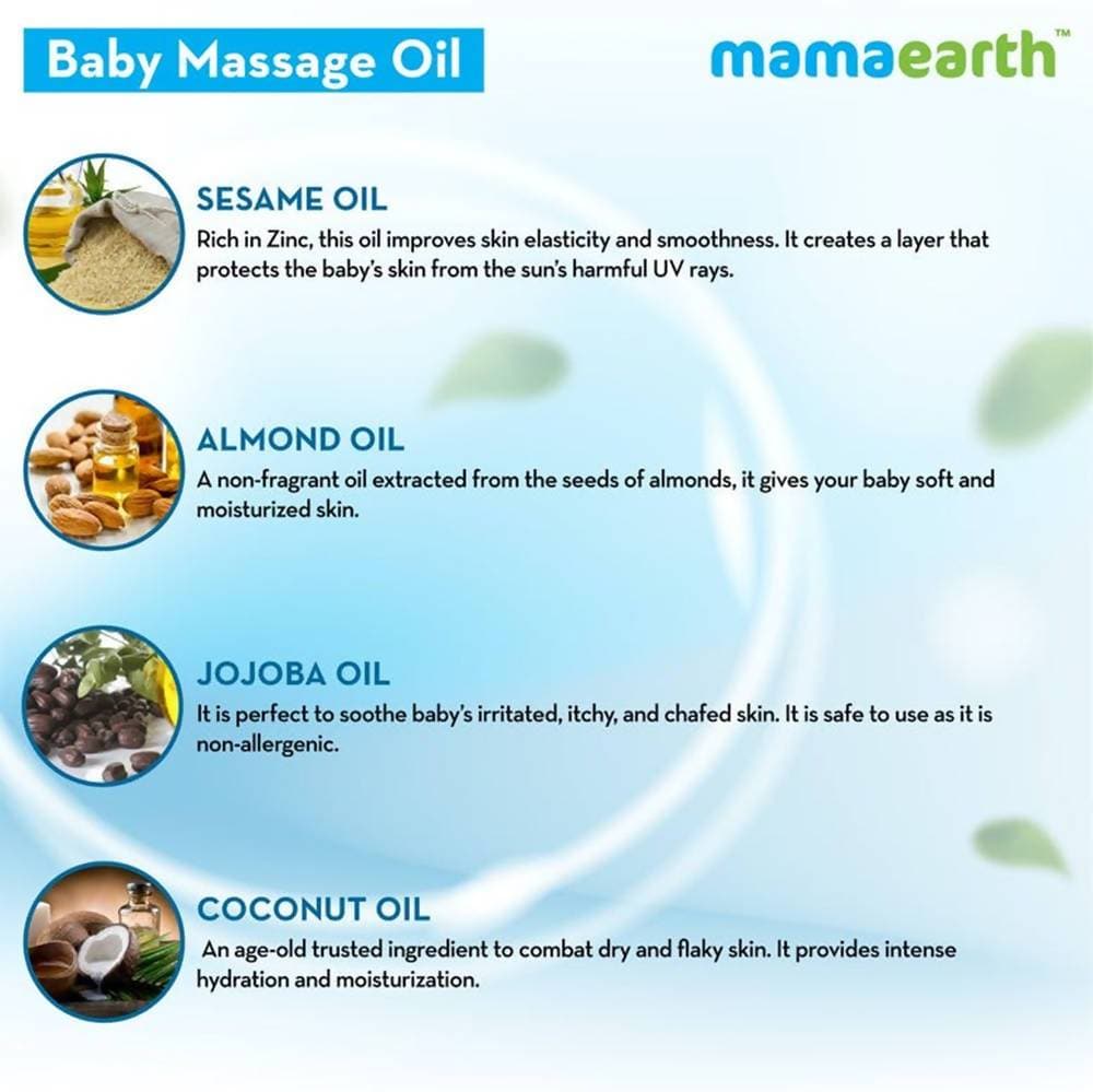 Mamaearth Soothing Massage Oil For Kids