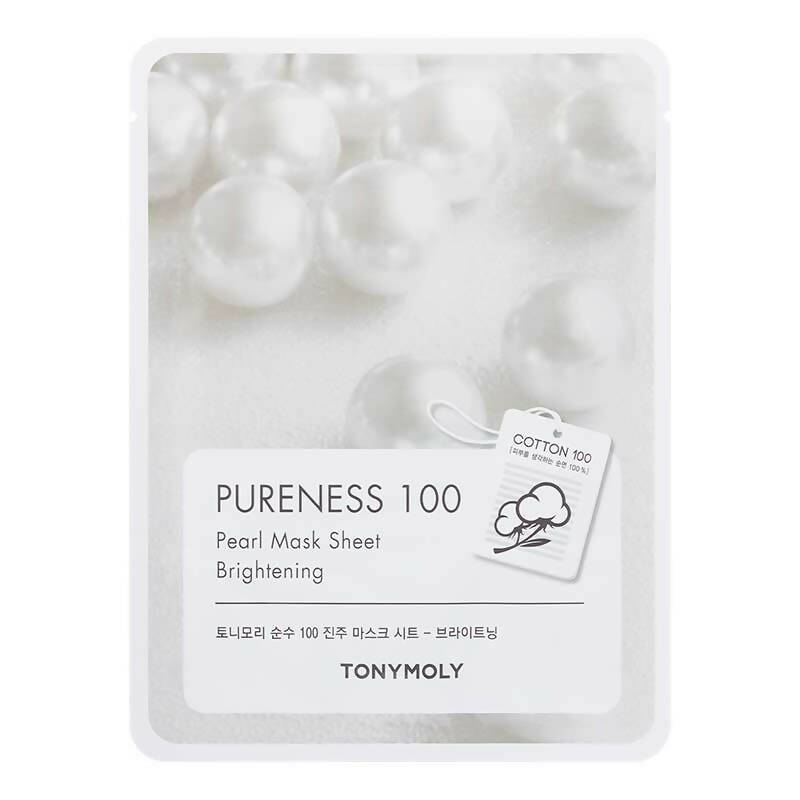 Tonymoly Pureness 100 Pearl Mask Sheet Brightening TrueCure