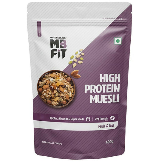 MuscleBlaze Fit High Protein Muesli Fruits & Nut TrueCure