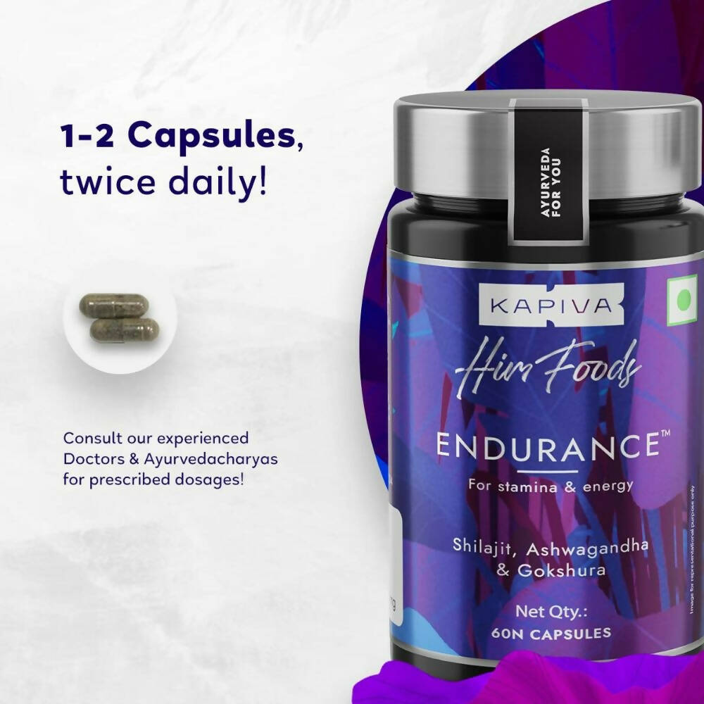 Kapiva Ayurveda Himfoods Endurance Capsules