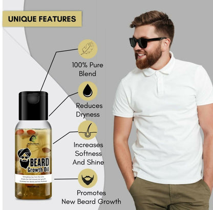 Beauty Secrets Premium Beard Growth Oil