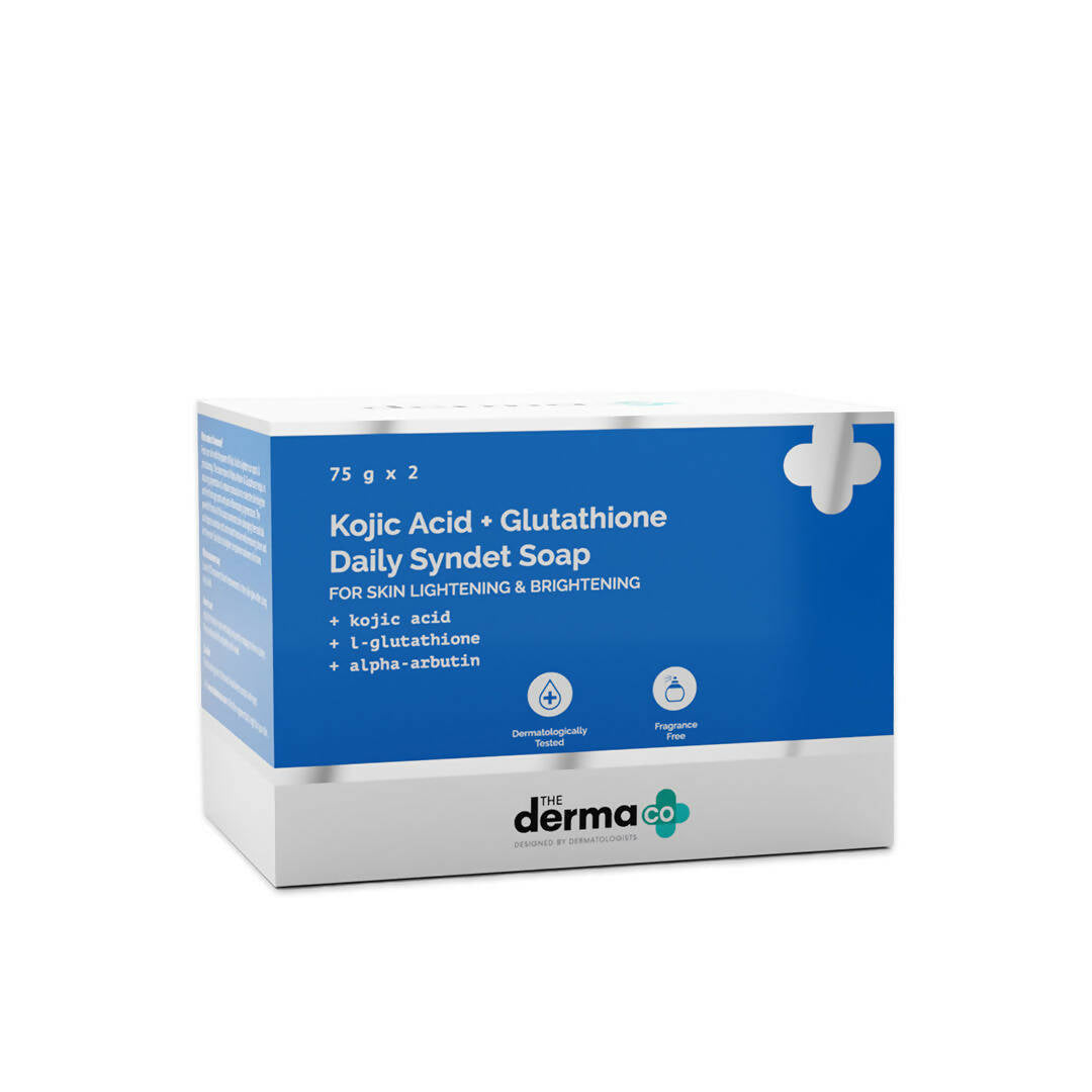 The Derma Co Kojic Acid Syndet Soap with Glutathione 