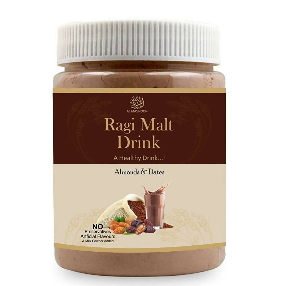 Al Masnoon Ragi Malt Drink With Almonds & Dates 