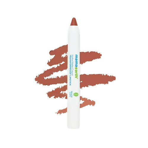 Mamaearth Hydra-Matte Crayon Transferproof Lipstick Cappuccino Brown 