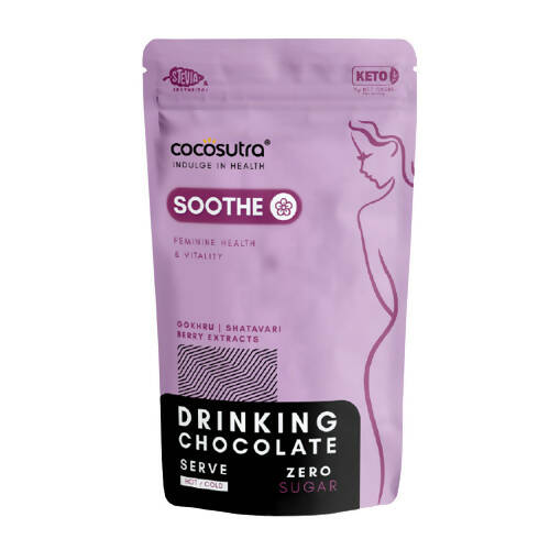 Cocosutra Lite Soothe Sugar Free Drinking Chocolate Mix TrueCure