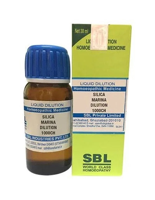 SBL Homeopathy Silica Marina Dilution 1000 ch/ 30 ml