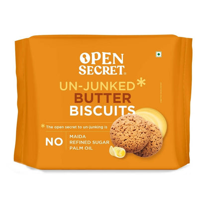 Open Secret Un-Junked Butter Biscuits TrueCure