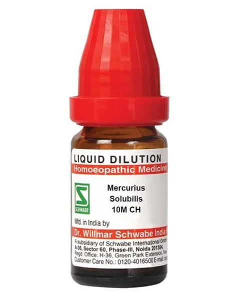 Dr. Willmar Schwabe India Mercurius Solubilis Dilution10M CH/10 ml