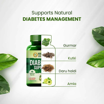 Himalayan Organics Diabetes Support Capsules